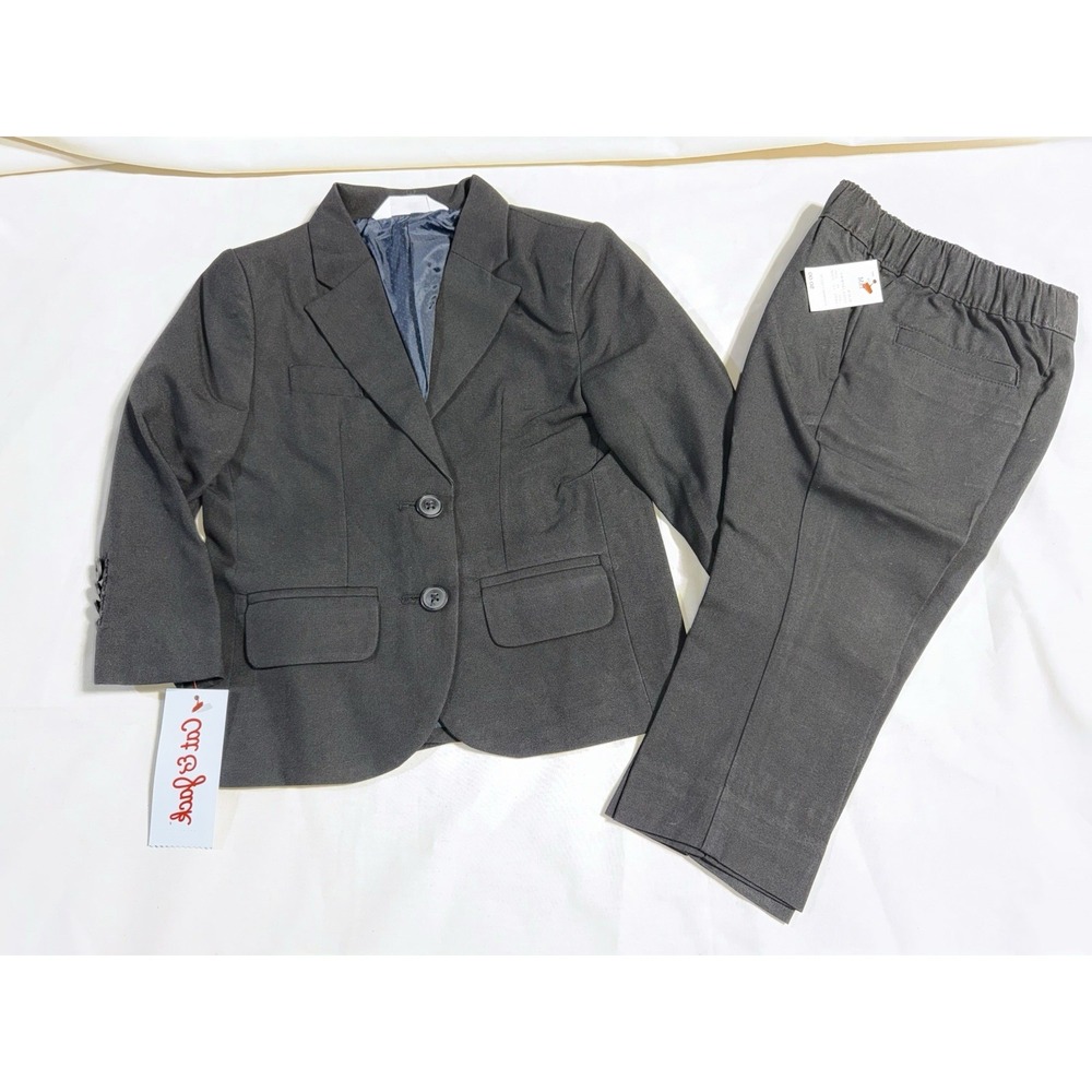 Cat & Jack Black Pantsuit Set W Blazer Sz 18 months